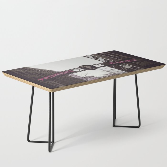 Printers Alley Nashville Tennessee Coffee Table