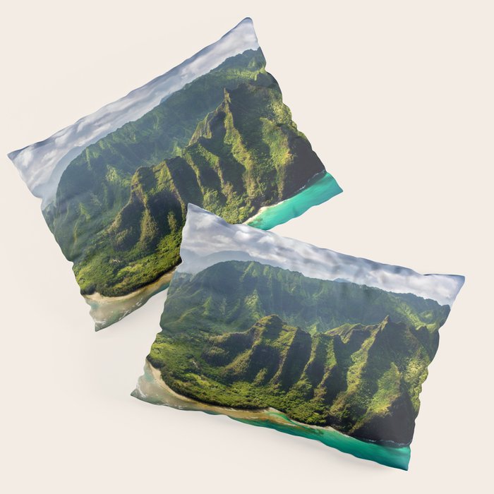 Island Of Kauai, Hawaiian Islands Pillow Sham