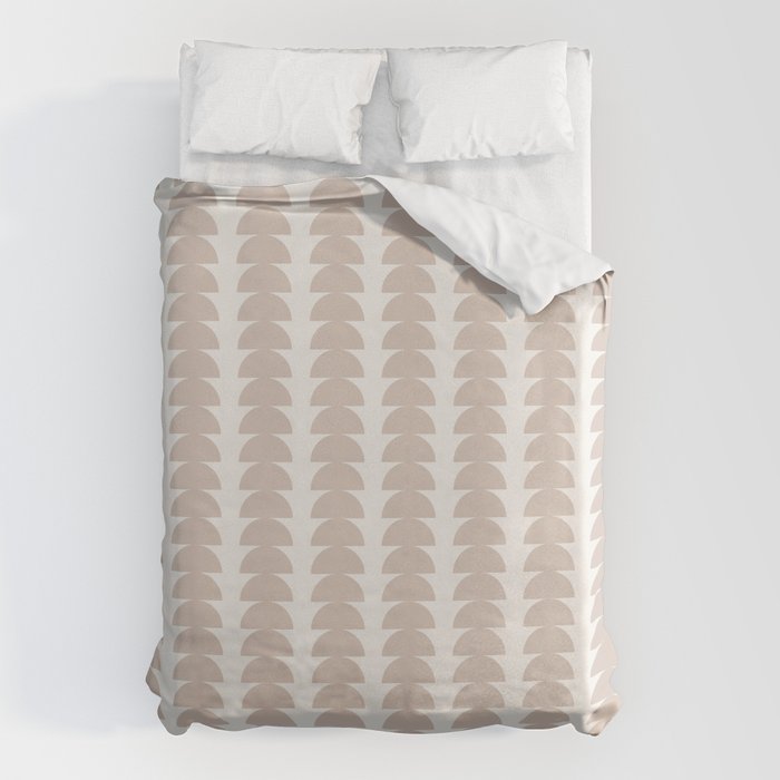 Maude Pattern - Earthy Neutral Duvet Cover