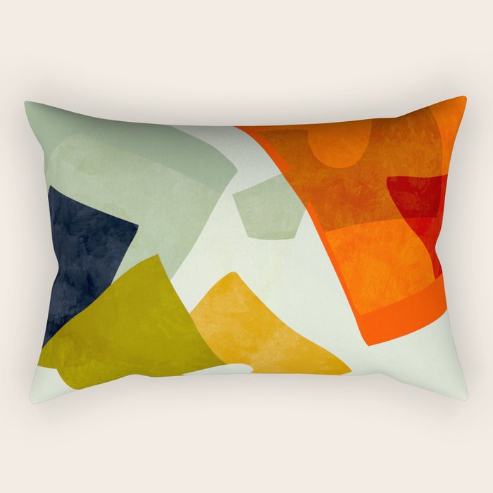 Bric A Brac Mid Century Iii Rectangular Pillow