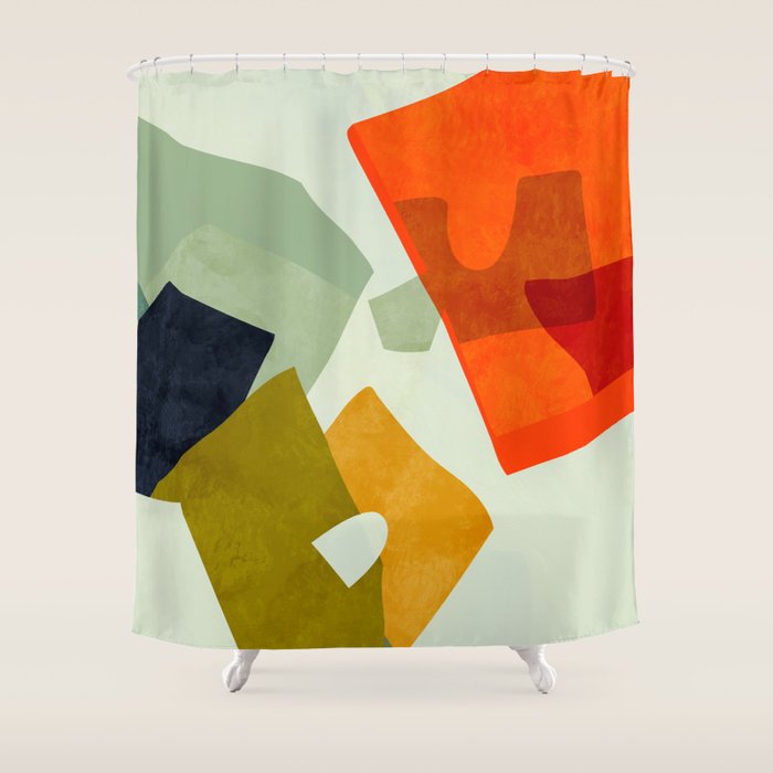 Bric A Brac Mid Century Iii Shower Curtain
