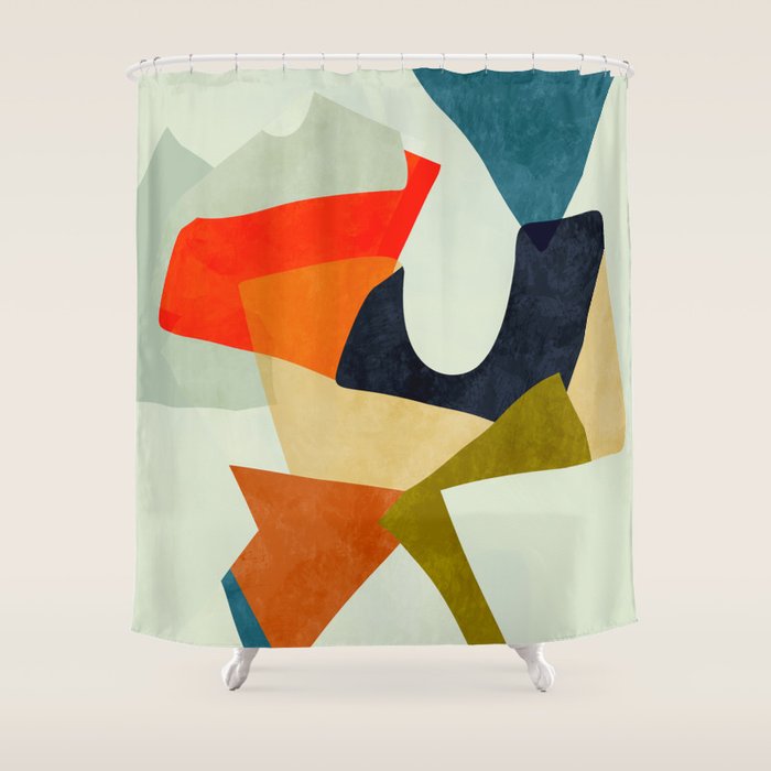 Bric A Brac Mid Century Ii Shower Curtain