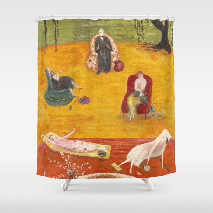Florine Stettheimer "Heat" Shower Curtain