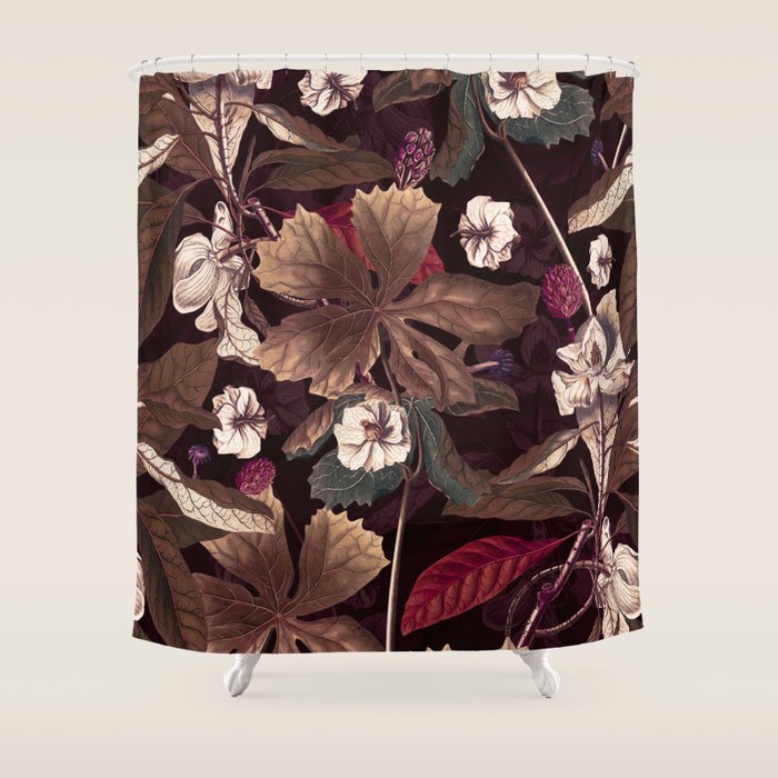 Winter Botanical Garden Ii Shower Curtain