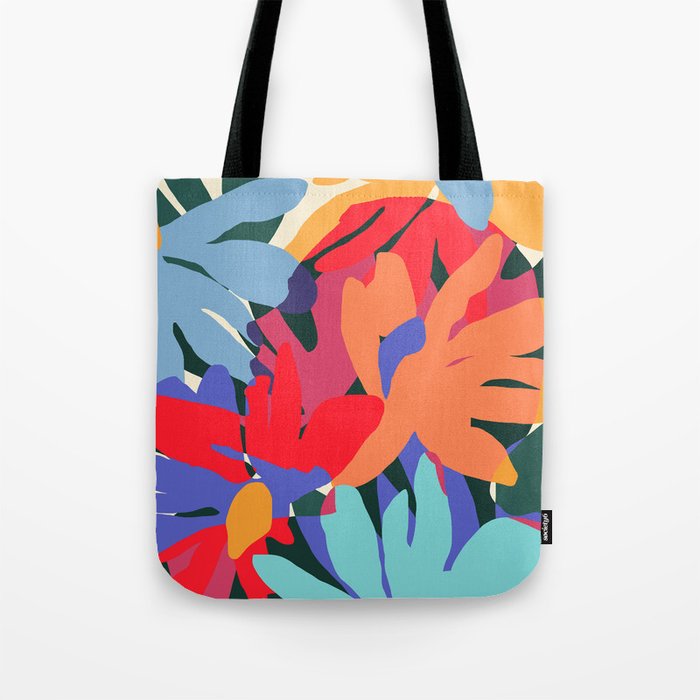 Where Flowers Blossom, So Does Hope. #Painting #Abstract Tote Bag