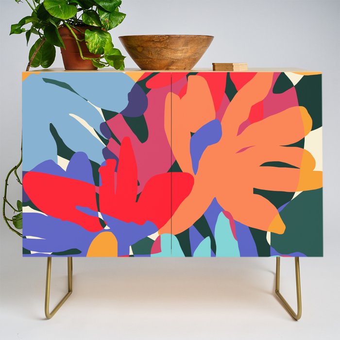 Where Flowers Blossom, So Does Hope. #Painting #Abstract Credenza