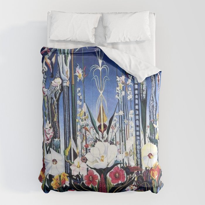 Flowers, Italy By Joseph Stella Comforter