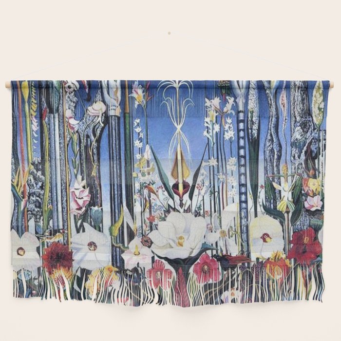 Flowers, Italy By Joseph Stella Wall Hanging