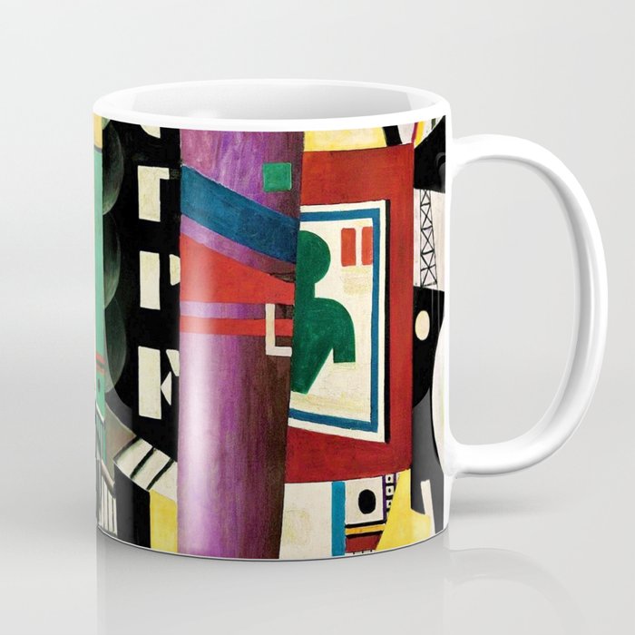 The City - La Ville By By Fernand LéGer Coffee Mug