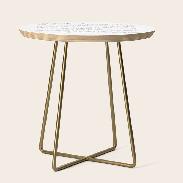 For Everything There Is A Season, Ecclesiastes 3:1-8 Side Table