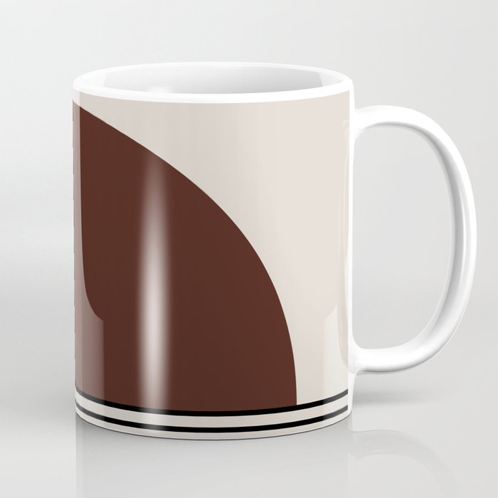 Sunrise Sunset Iii - Deep Red Coffee Mug