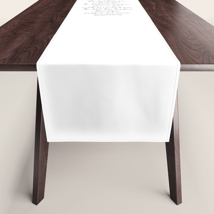The Lord Bless You  - Numbers 6:24-26 Table Runner