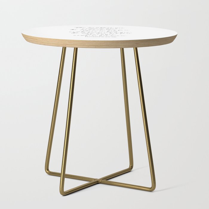 The Lord Bless You  - Numbers 6:24-26 Side Table