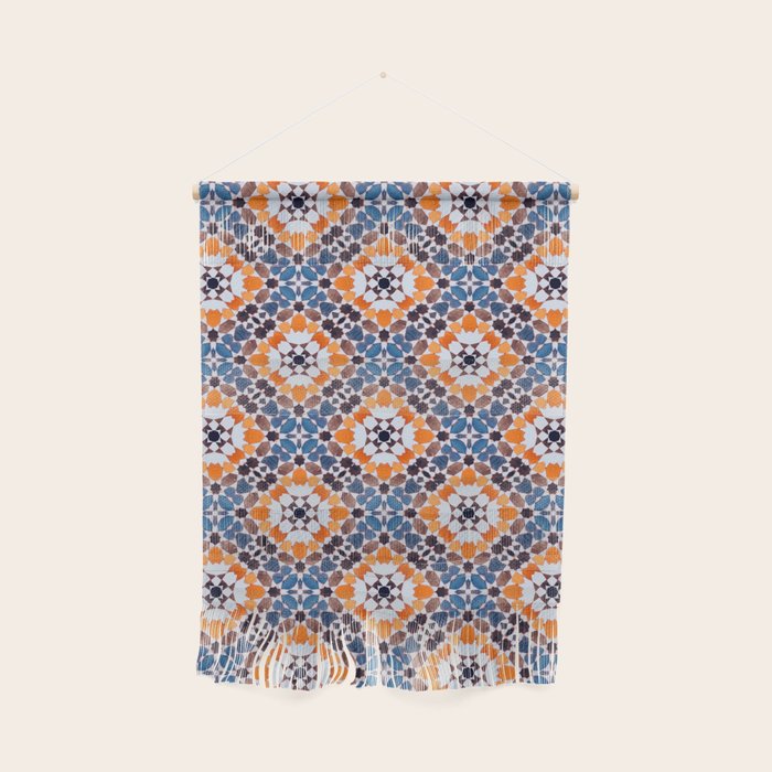 Moroccan Tile - Blue Mosaic Wall Hanging