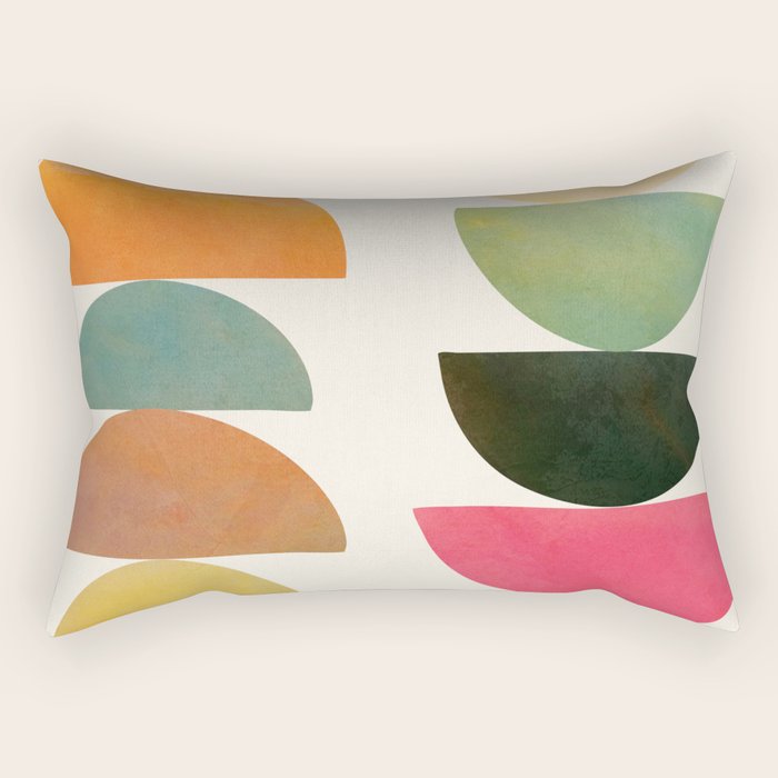 Modern Abstract Art 76 Rectangular Pillow