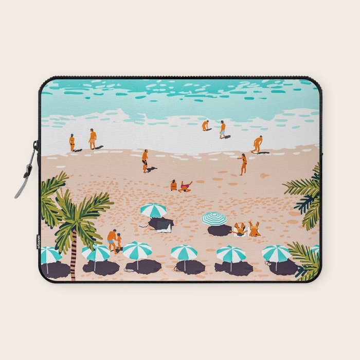 Dream In Colors Borrowed From The Sea | Ocean Tropical Beachy Summer | Swim Surf Travel Vacation Laptop Sleeve