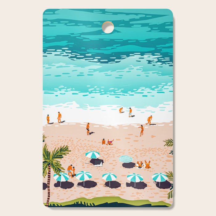 Dream In Colors Borrowed From The Sea | Ocean Tropical Beachy Summer | Swim Surf Travel Vacation Cutting Board