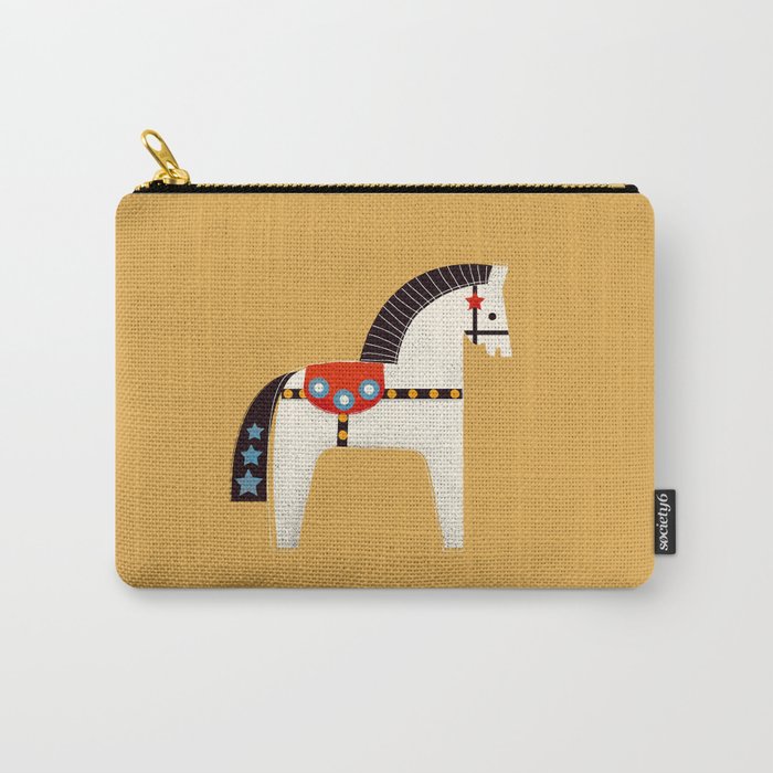 Festive Pony - Illustration Carry All Pouch