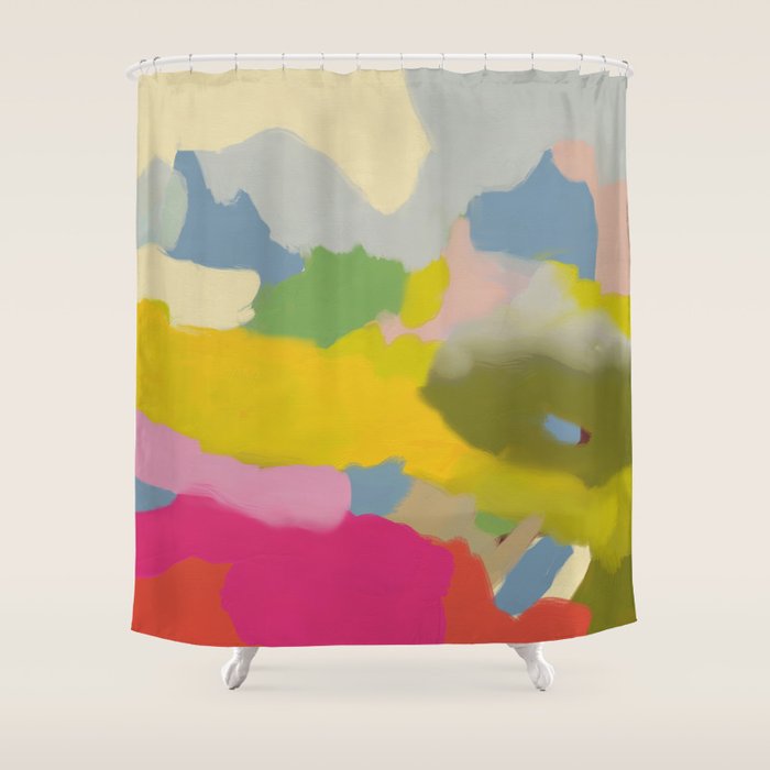 Landscape Abstract 1/11/19 Shower Curtain