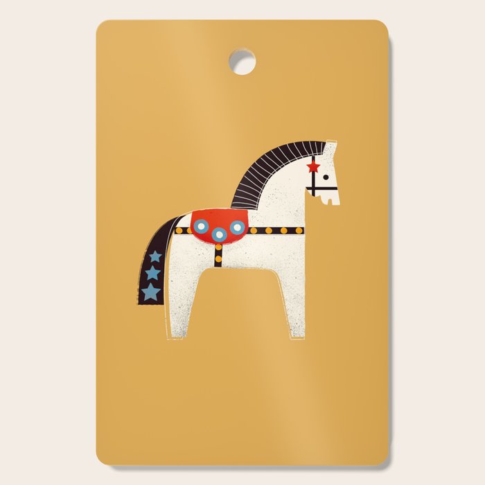 Festive Pony - Illustration Cutting Board