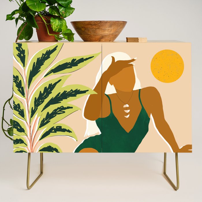 The Wait Is Long But My Dream Of You Does Not End #Illustration Credenza