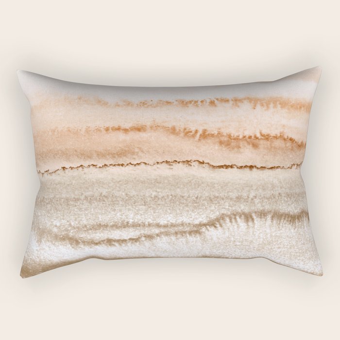 Within The Tides New Neutrals By Monika Strigel Rectangular Pillow