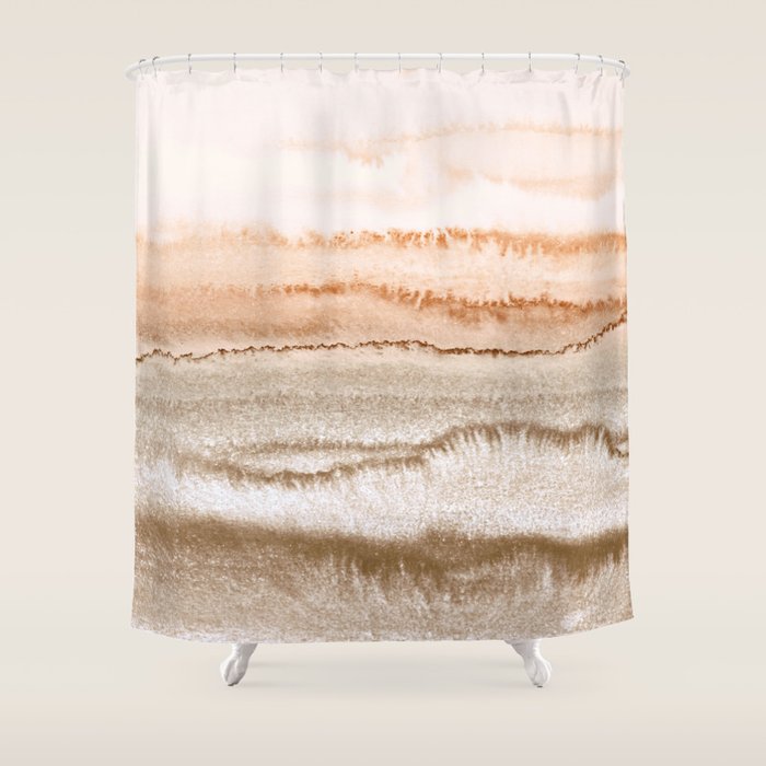 Within The Tides New Neutrals By Monika Strigel Shower Curtain