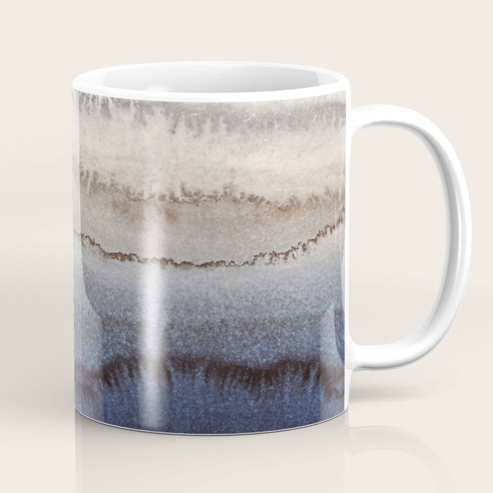 Within The Tides Winter Blues By Monika Strigel Coffee Mug