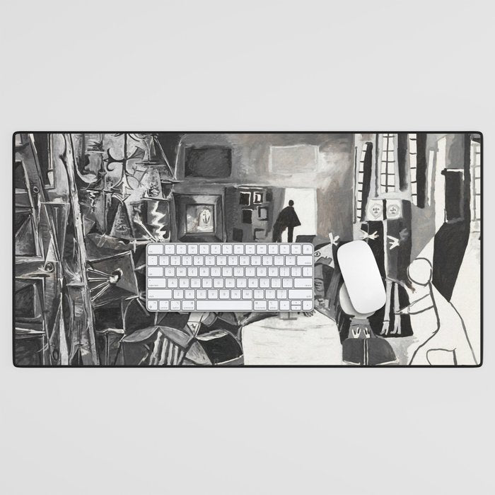Picasso The Maids Of Honor, Las Meninas, After VeláZquez, 1957 Artwork Reproduction, Tshirts, Desk Mat