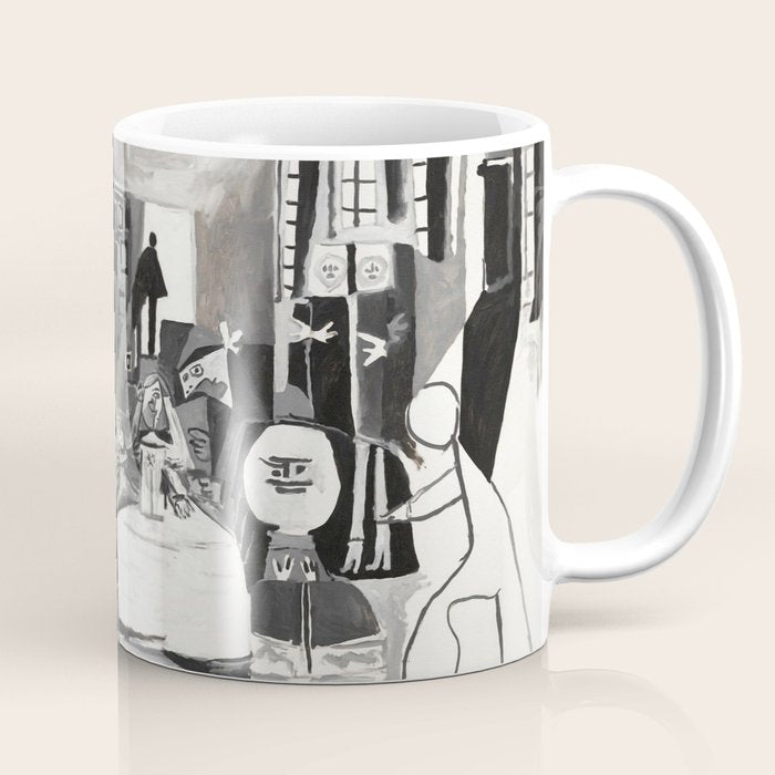 Picasso The Maids Of Honor, Las Meninas, After VeláZquez, 1957 Artwork Reproduction, Tshirts, Coffee Mug