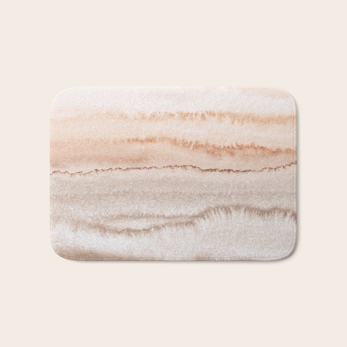 Within The Tides Natural Two By Monika Strigel Bath Mat