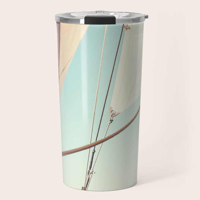 Setting Course X Nautical Art Travel Mug