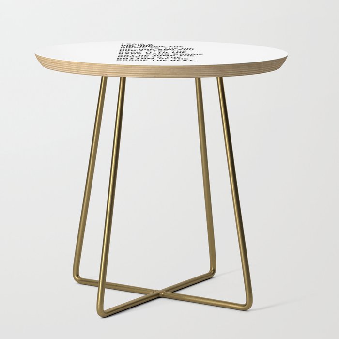 I Said A Hip Hop Hippie To The Hippie Side Table