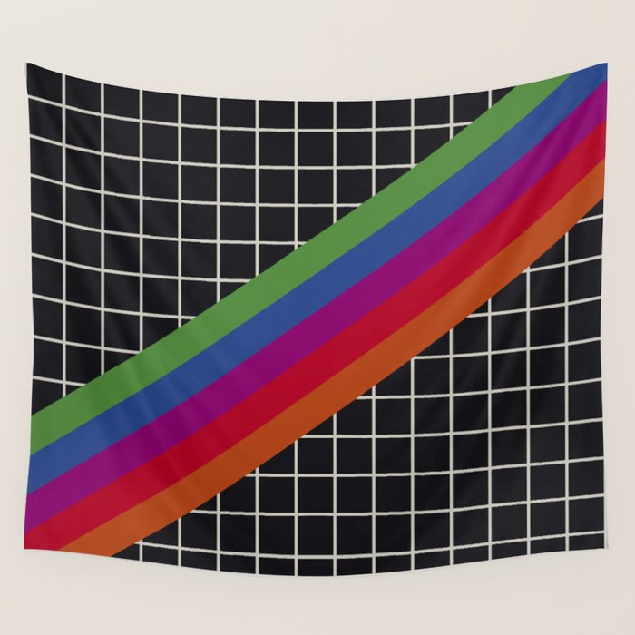 Old Video Cassette Palette Ii Wall Tapestry
