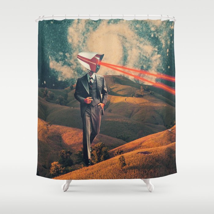 We Are Watching You For Your Own Safety Shower Curtain