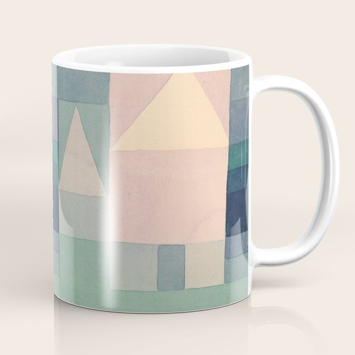 Paul Klee "Three Houses 1922" Coffee Mug