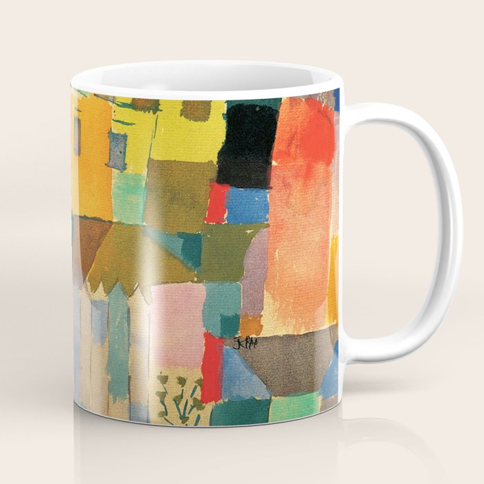 Paul Klee "Houses On The Sea 1914" Coffee Mug