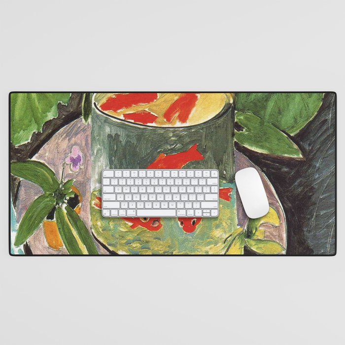Henri Matisse Goldfish 1911, Goldfishes Artwork, Men, Women, Youth Desk Mat