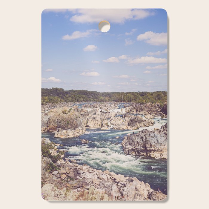 Great Falls Potomac River Ii Cutting Board