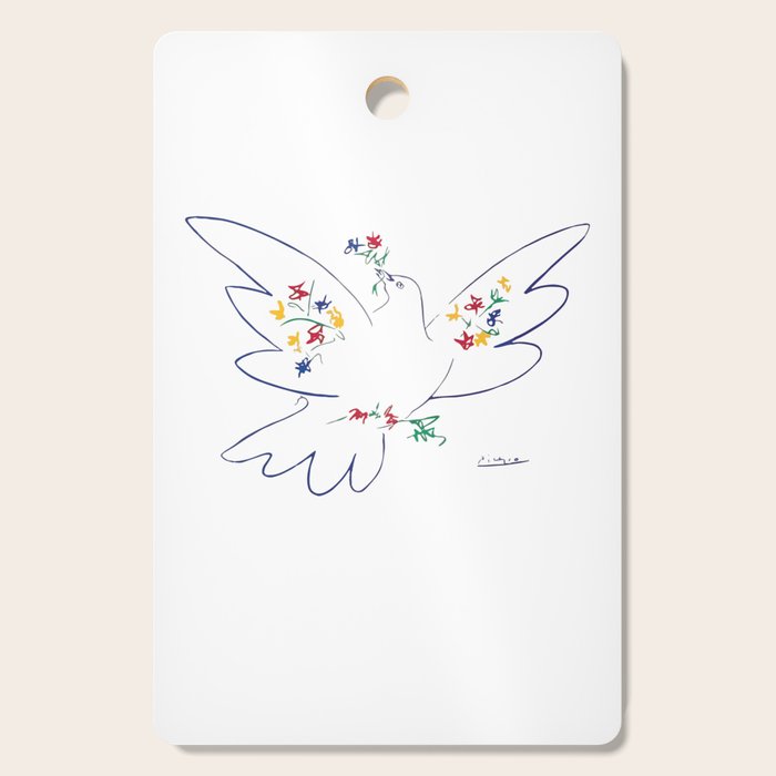 Pablo Picasso Dove Of Peace 1949 Artwork Shirt, Reproduction Cutting Board