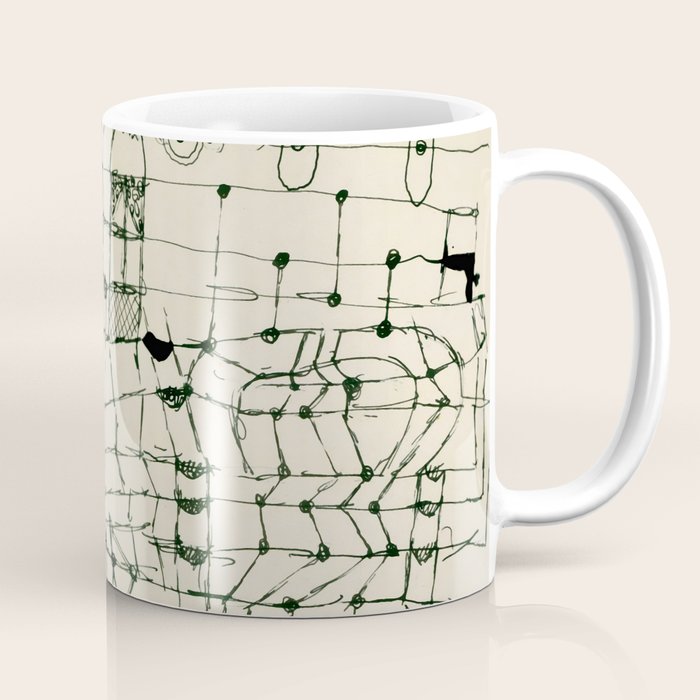 Paul Klee "Drawing Knotted In The Manner Of A Net" Coffee Mug