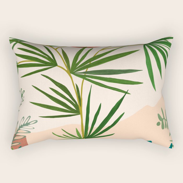 Weekend In Mojave Desert Landscape Rectangular Pillow