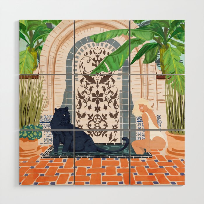 Frienaissance #Painting #Wildlife #Illustration Wood Wall Art