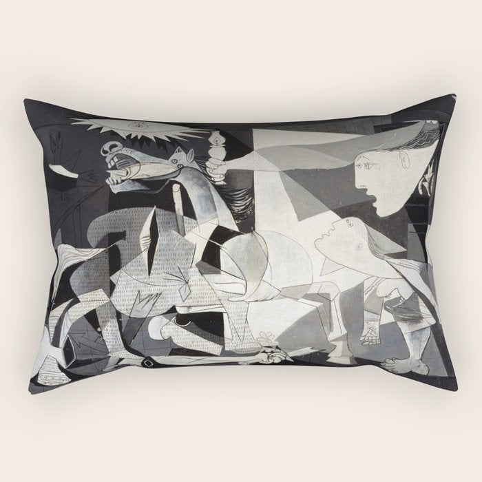 Pablo Picasso Guernica 1937 Artwork Shirt, Art Reproduction For Prints Posters Tshirts Men Women Rectangular Pillow
