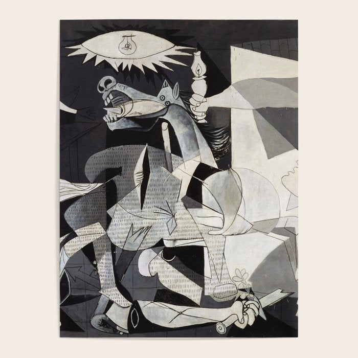 Pablo Picasso Guernica 1937 Artwork Shirt, Art Reproduction For Prints Posters Tshirts Men Women Poster