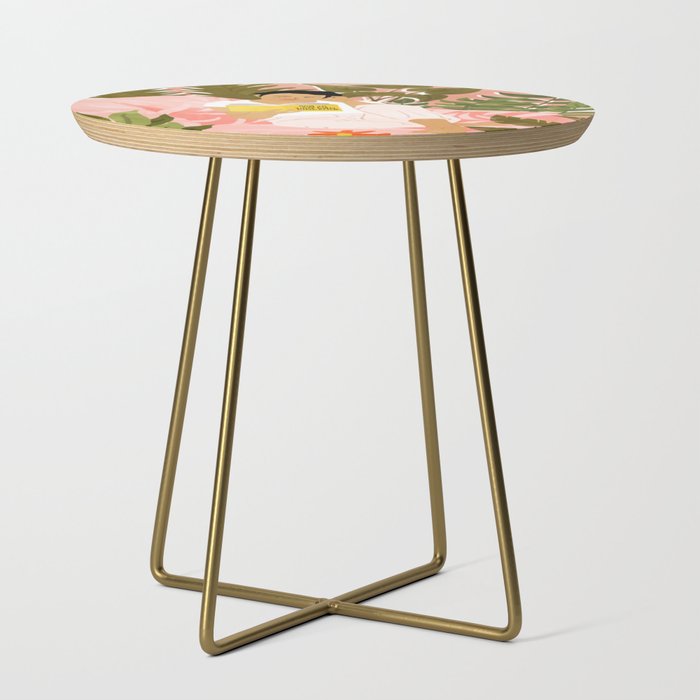 Plant Lady & The Urban Junglow | Blush Botanical Home DéCor | House Plants Bohemian Woman Bedroom  Side Table