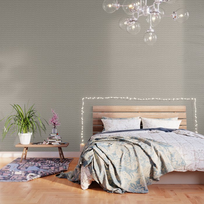 Boho Prints, Raindrops, Beige, Minimalism, Abstract Art Wallpaper