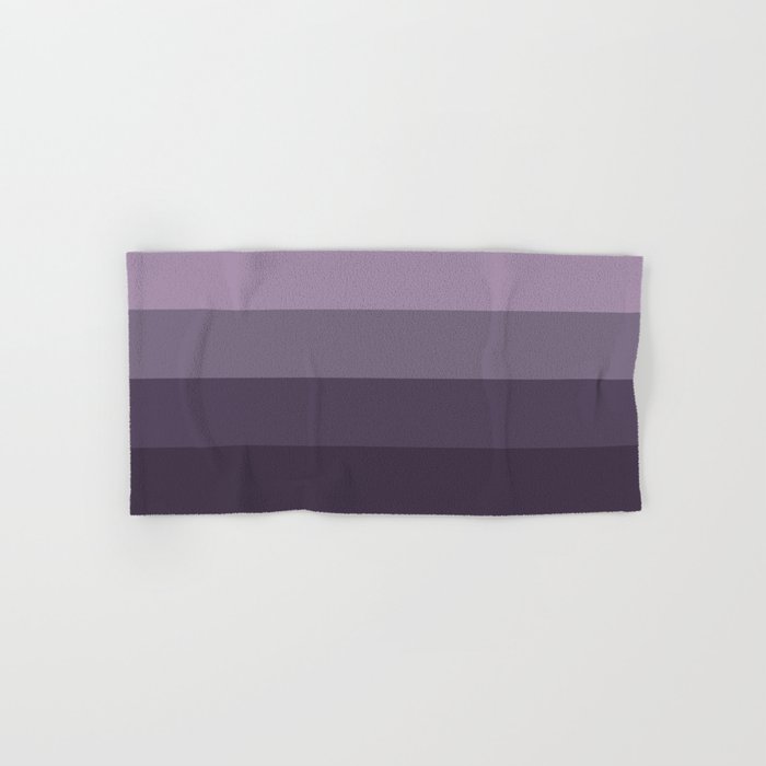 Minimal Retro Sunset Sunrise - Purple Mauve Dusk Bath Towel
