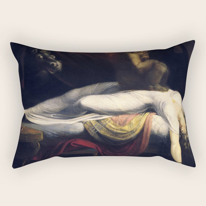 Henry Fuseli The Nightmare Rectangular Pillow