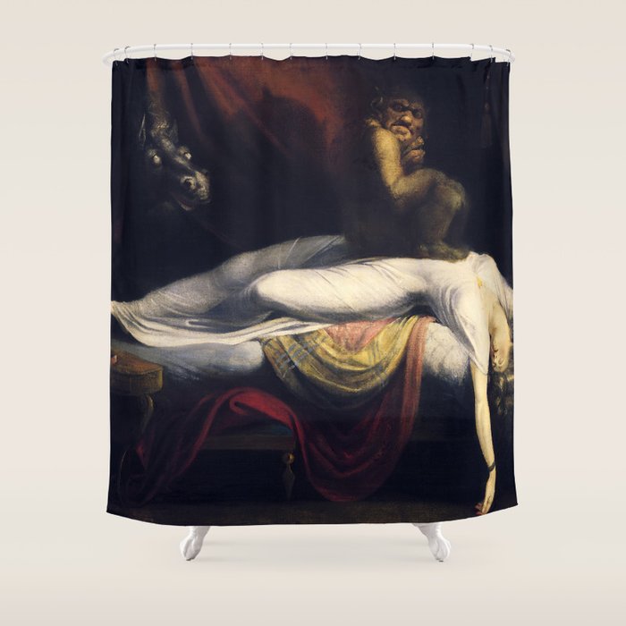 Henry Fuseli The Nightmare Shower Curtain